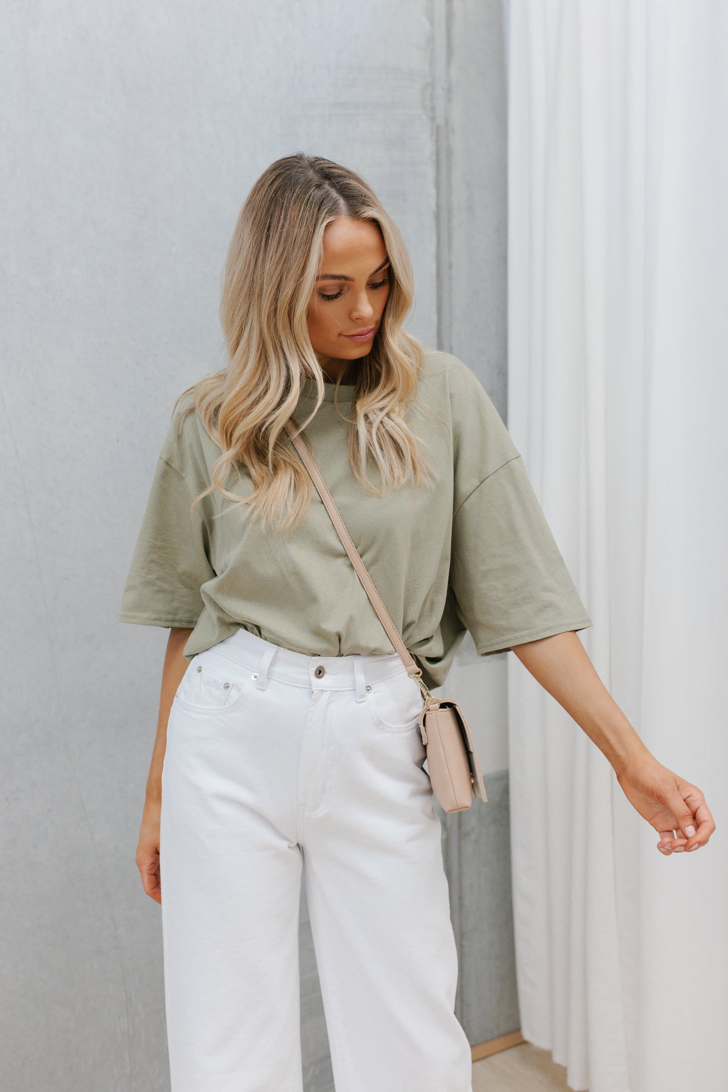 Gayle Top - Soft Khaki