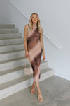 Gliona Dress - Mocha Haze