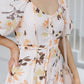 Gracie Dress - Blush/Brown Floral