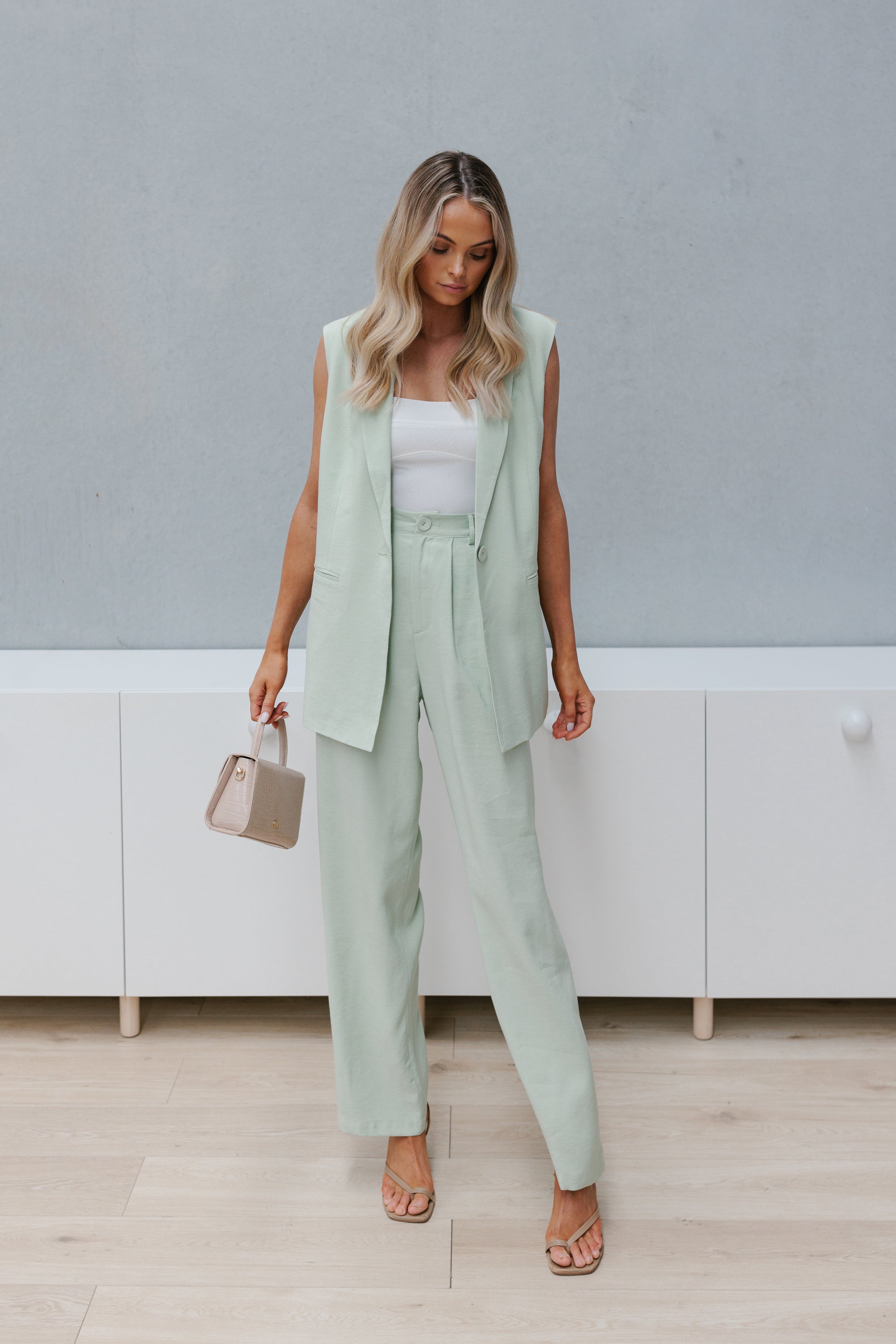 Mayda Tailored Pants Mint
