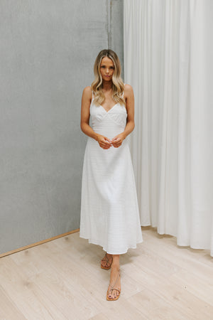 Hyacinth Dress - White