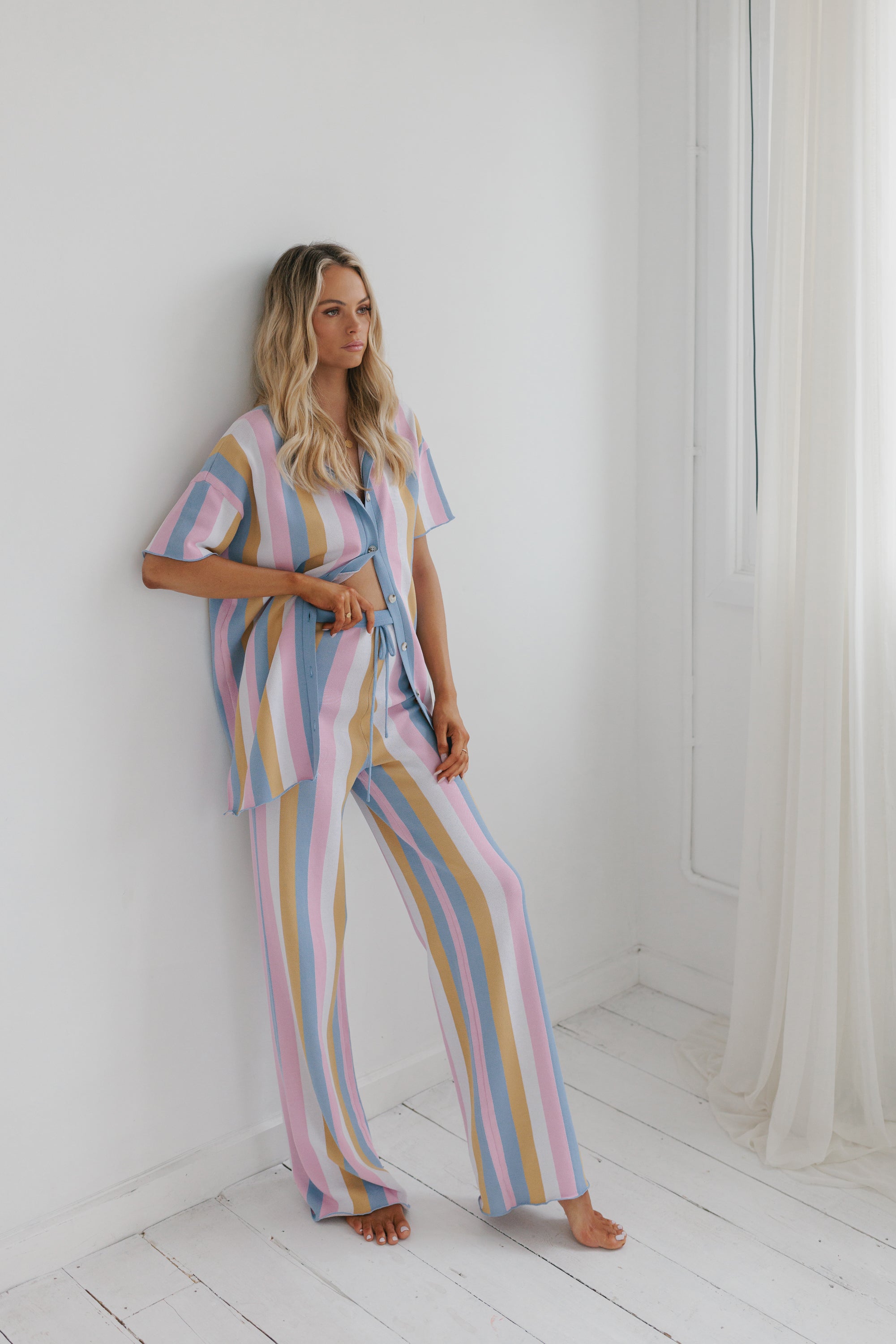 Imani Set Pastel Stripe
