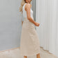 Indira Skirt - Beige Denim
