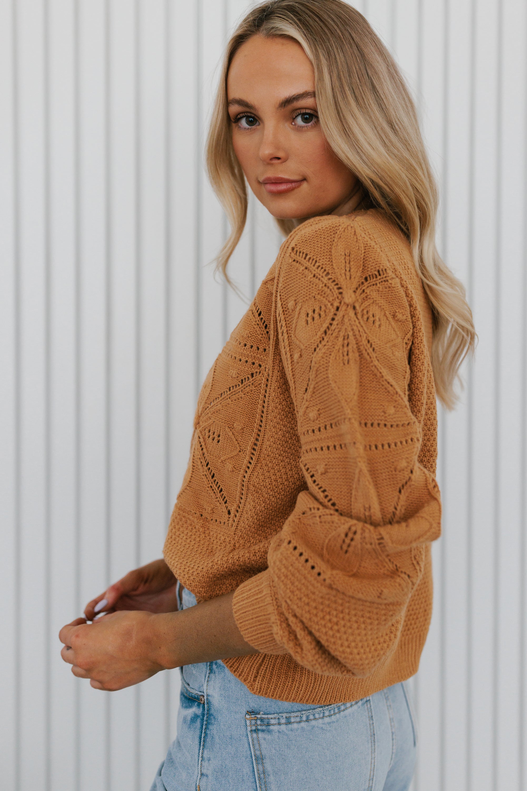 Maree Cardigan Mustard Mirror Mirror Boutique