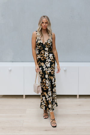 Micah Dress - Abstract Floral