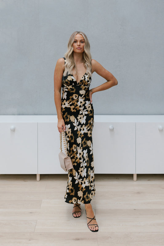 Micah Dress - Abstract Floral