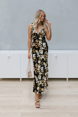 Micah Dress - Abstract Floral