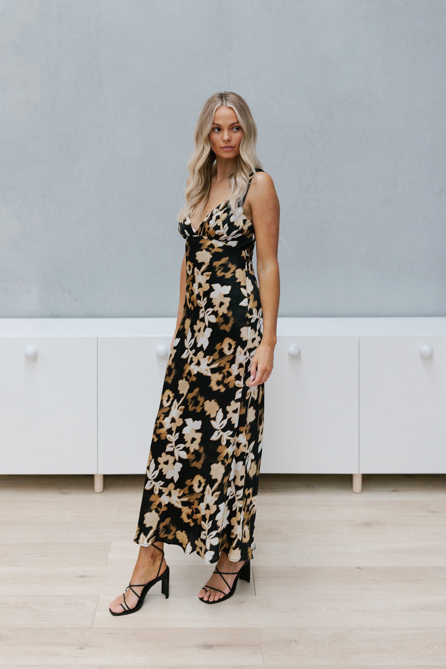 Micah Dress - Abstract Floral