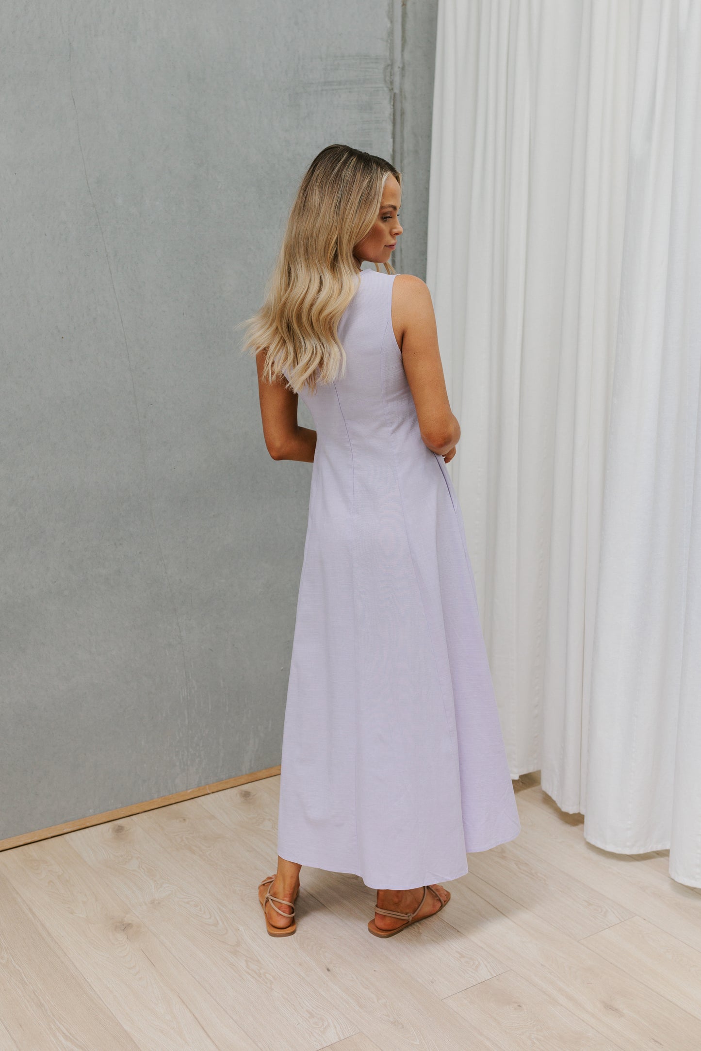 Mira Dress - Lilac