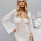 Moxie Dress - Ivory Crochet