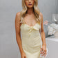Nerissa Dress - Lemon Check