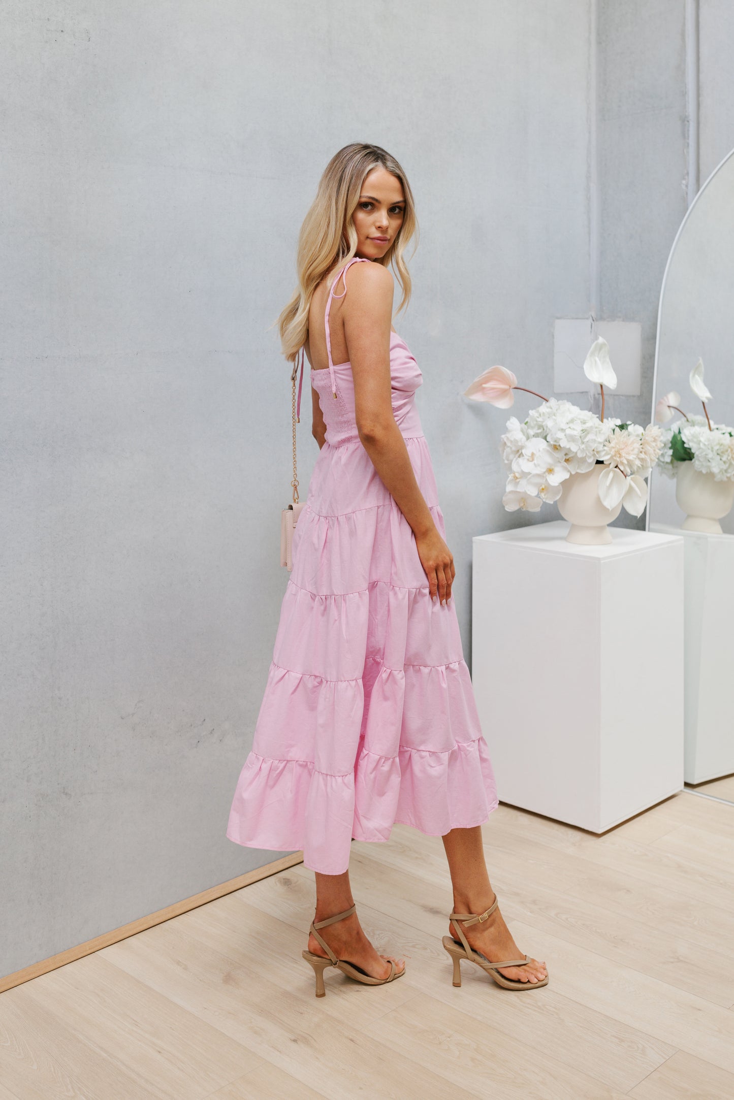 Oliviah Dress - Pink