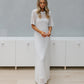 Palina Dress - White Crochet