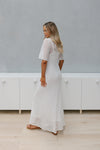 Palina Dress - White Crochet