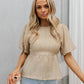 Poppie Top - Taupe
