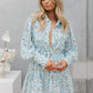 Qualia Dress - Blue Star Print