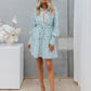 Qualia Dress - Blue Star Print