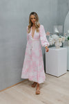 Reina Dress - Pink Floral