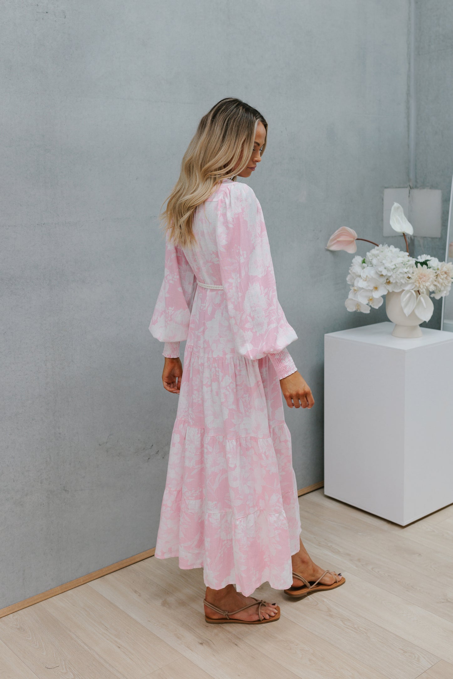 PRE ORDER MARCH - Reina Dress - Pink Floral