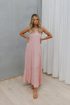 Rosina Dress - Dusty Pink