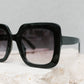 Mustique Sunglasses - Jett Black