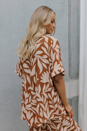 Tarcoola Set - Clay/Nude Print