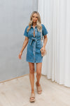 Tindra Dress - Denim