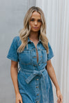 Tindra Dress - Denim