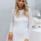 Trista Dress - Sheer White