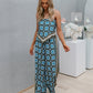 Tuzla Set - Blue/Khaki Tile Print