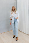 Tyra Shirt - White Linen