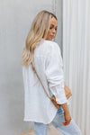 Tyra Shirt - White Linen