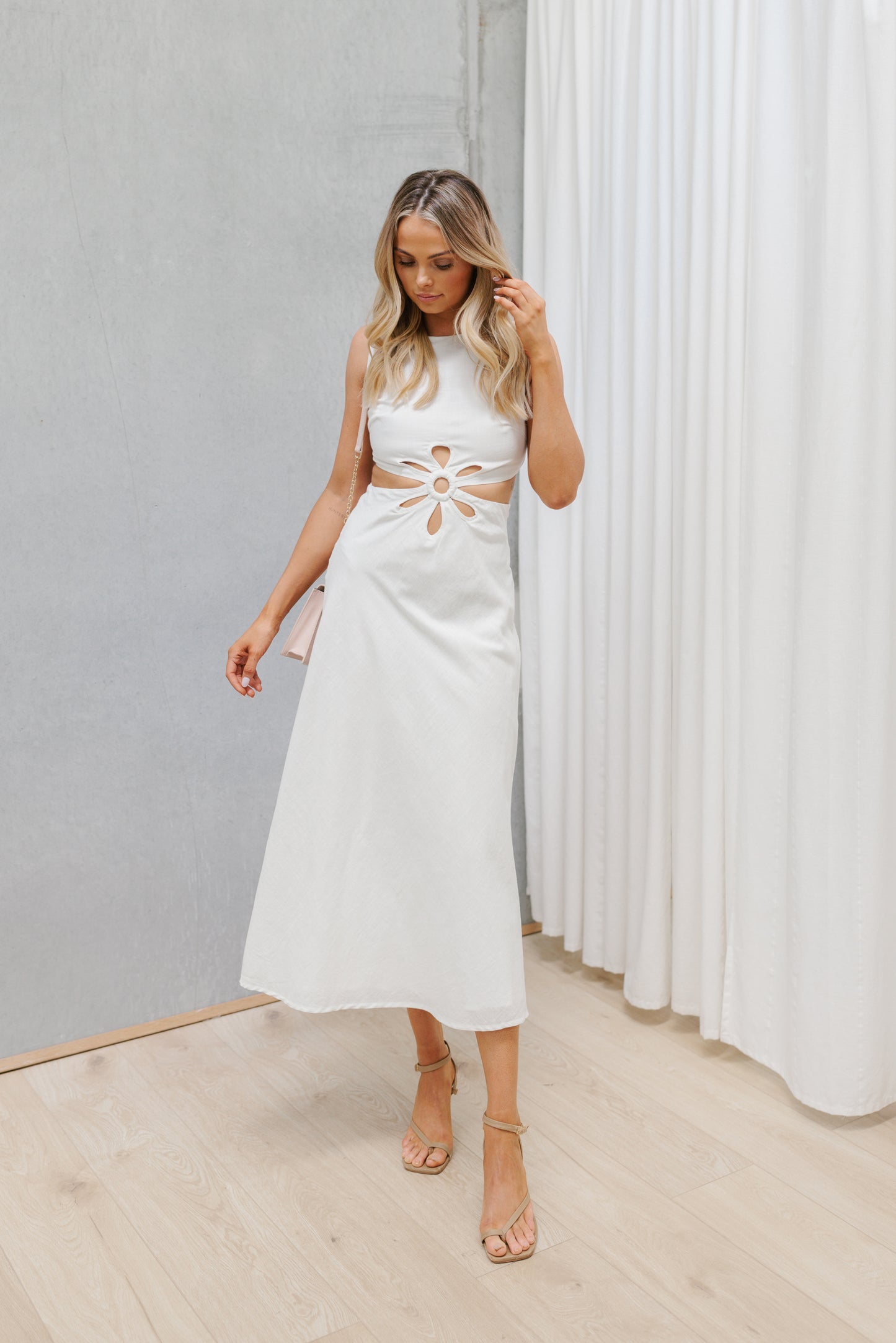 Uziel Dress - White