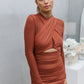 Vega Dress - Rust