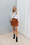 Winfred Skirt - Rust