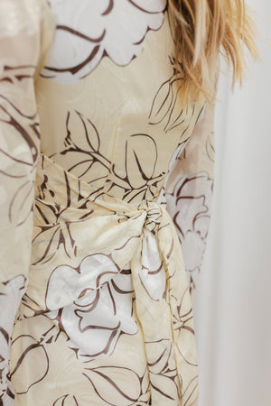 Yuli Dress - Lemon Floral