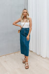 Yulia Skirt - Classic Blue Denim