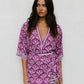Monet Skirt - Bloom Plum Print