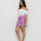 Monet Skirt - Bloom Plum Print