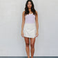 Mysti Top - Lilac/Beige
