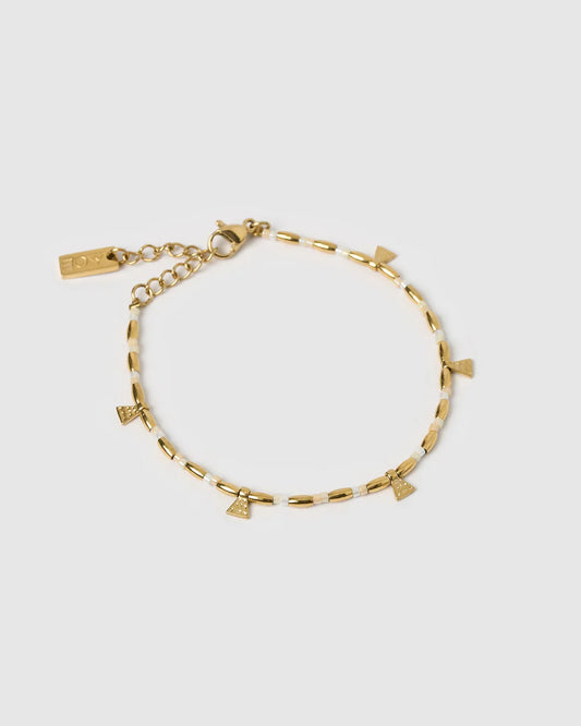 Natalia Bracelet - Gold / Vanilla
