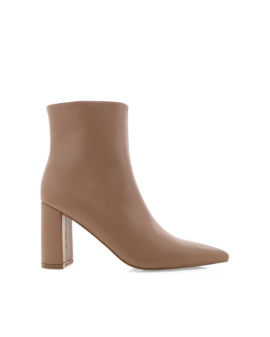 Nicoletta Ankle Boots - Almond