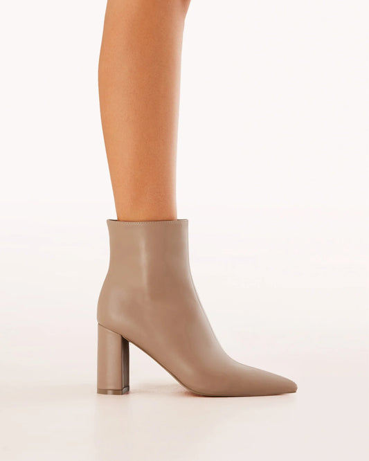 Nicoletta Ankle Boots - Almond