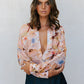 Naomie Shirt - Blush Watercolour Floral