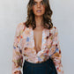 Naomie Shirt - Blush Watercolour Floral