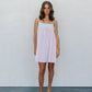 Narnee Dress - Pink/Mint Stripe