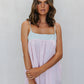 Narnee Dress - Pink/Mint Stripe