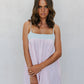 Narnee Dress - Pink/Mint Stripe