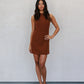 Natalia Mini Dress - Cinnamon