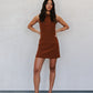 Natalia Mini Dress - Cinnamon